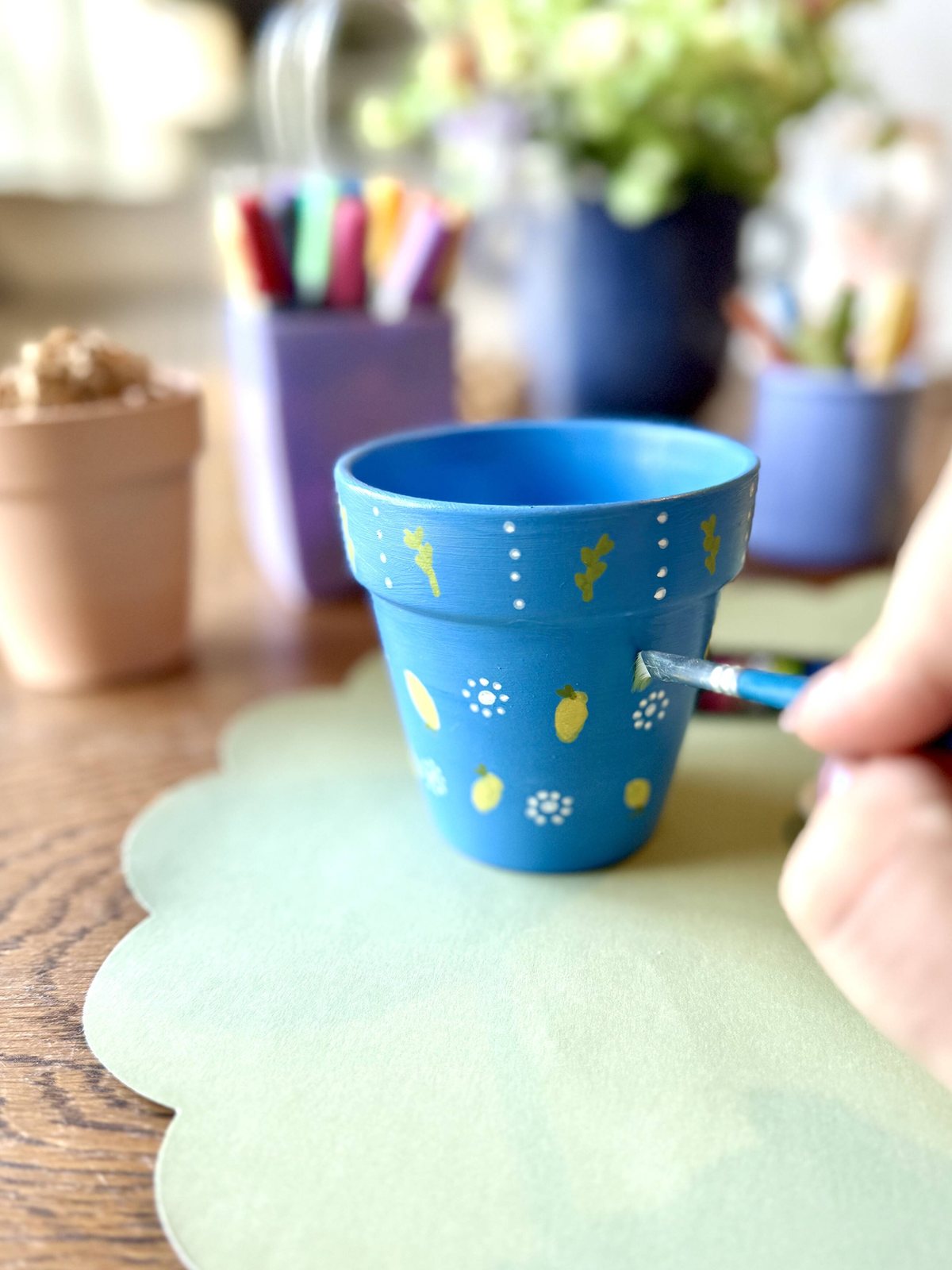 A PlayLab Co. Party Box drop-off craft experience