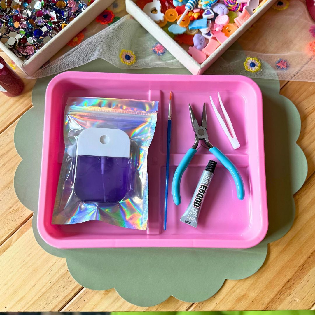 A PlayLab Co. Party Box kit set out and ready to use